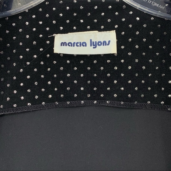 Vintage Open Front Blazer/ Jacket with Matching Bow Tie- Made in the USA - Picture 11 of 14